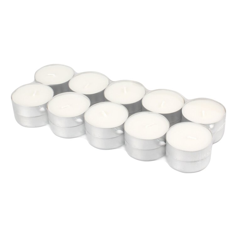 Symple Stuff 20 Piece Unscented Tealight Candle Set | Wayfair